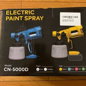 Electric Paint Spray Gun CN-5000D. New